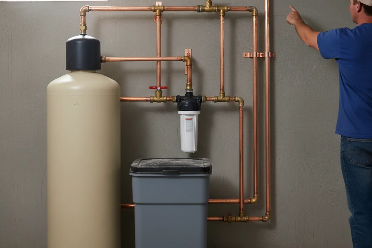 Whole-house water treatment system installed in Cohasset